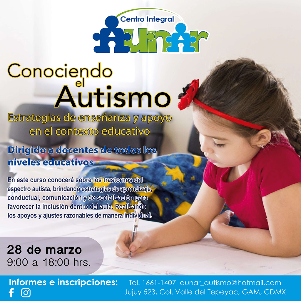 Cursos Clinica de Autismo Aunar